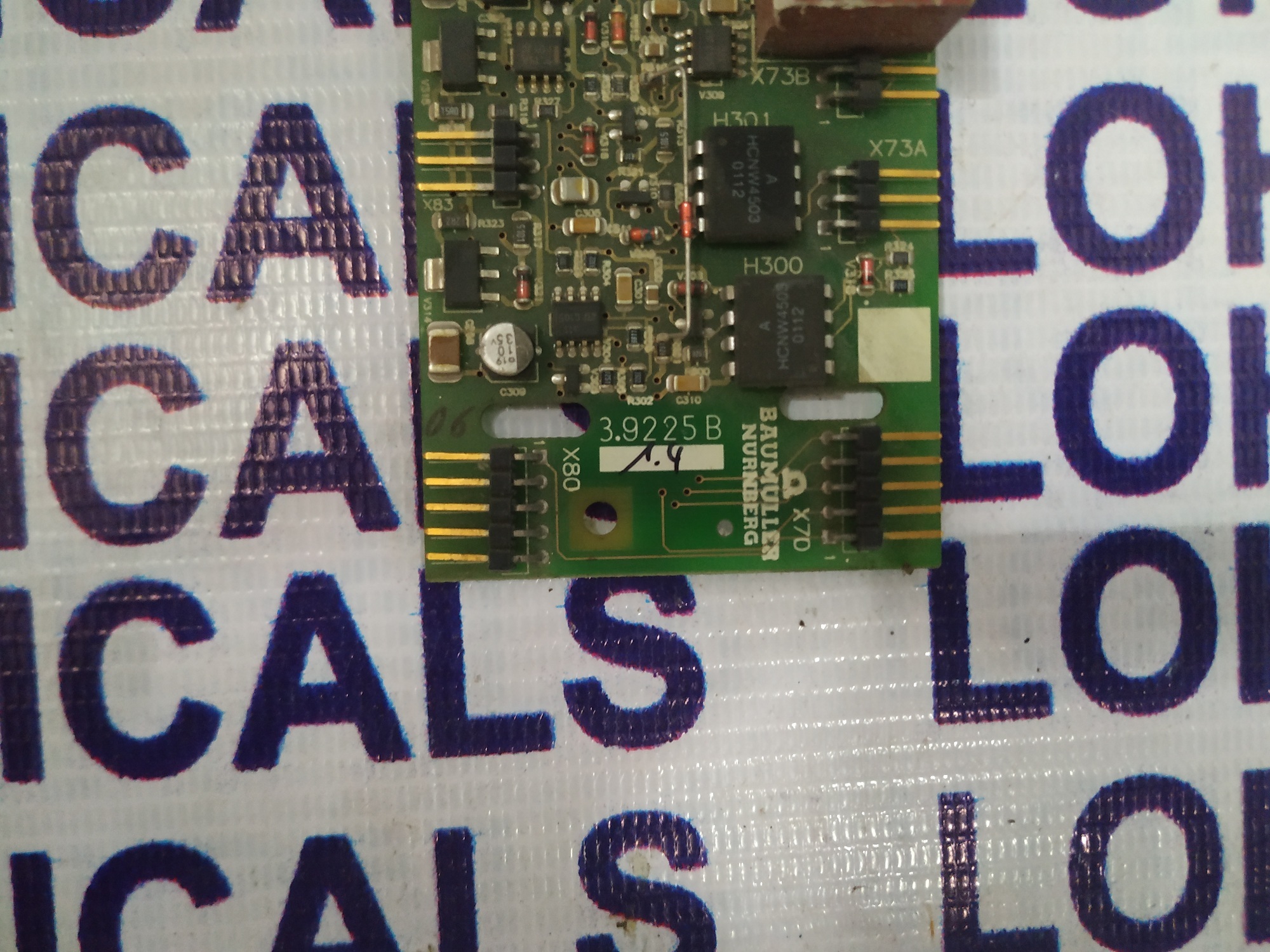 Baumuller Circuit Board 3.9225b