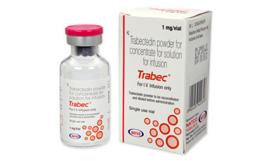 इन्फ्यूजन के लिए Trabec 1Mg सॉल्यूशन (Trabectedin (1Mg) शेल्फ लाइफ: 2 साल