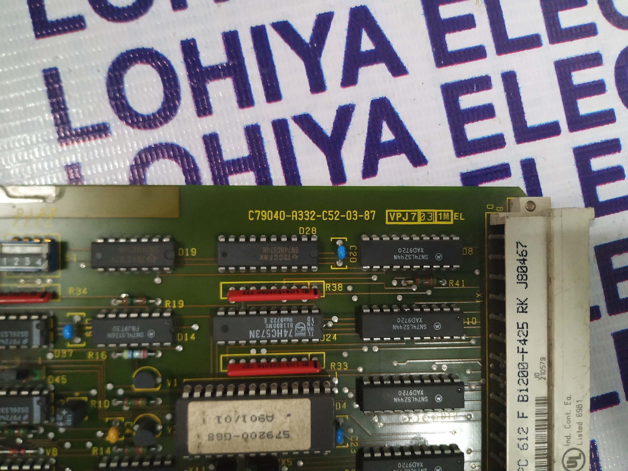 Siemens Cpu Circuit Board C79040-a332-c52-03-87