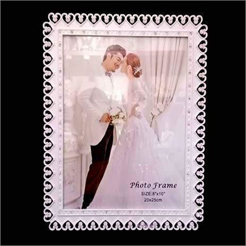 Plastic Photo Frame With Stone