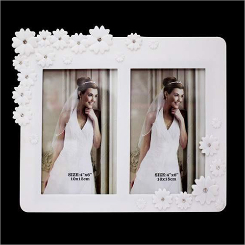 स्टोन के साथ 19x24 CM प्लास्टिक फोटो फ्रेम