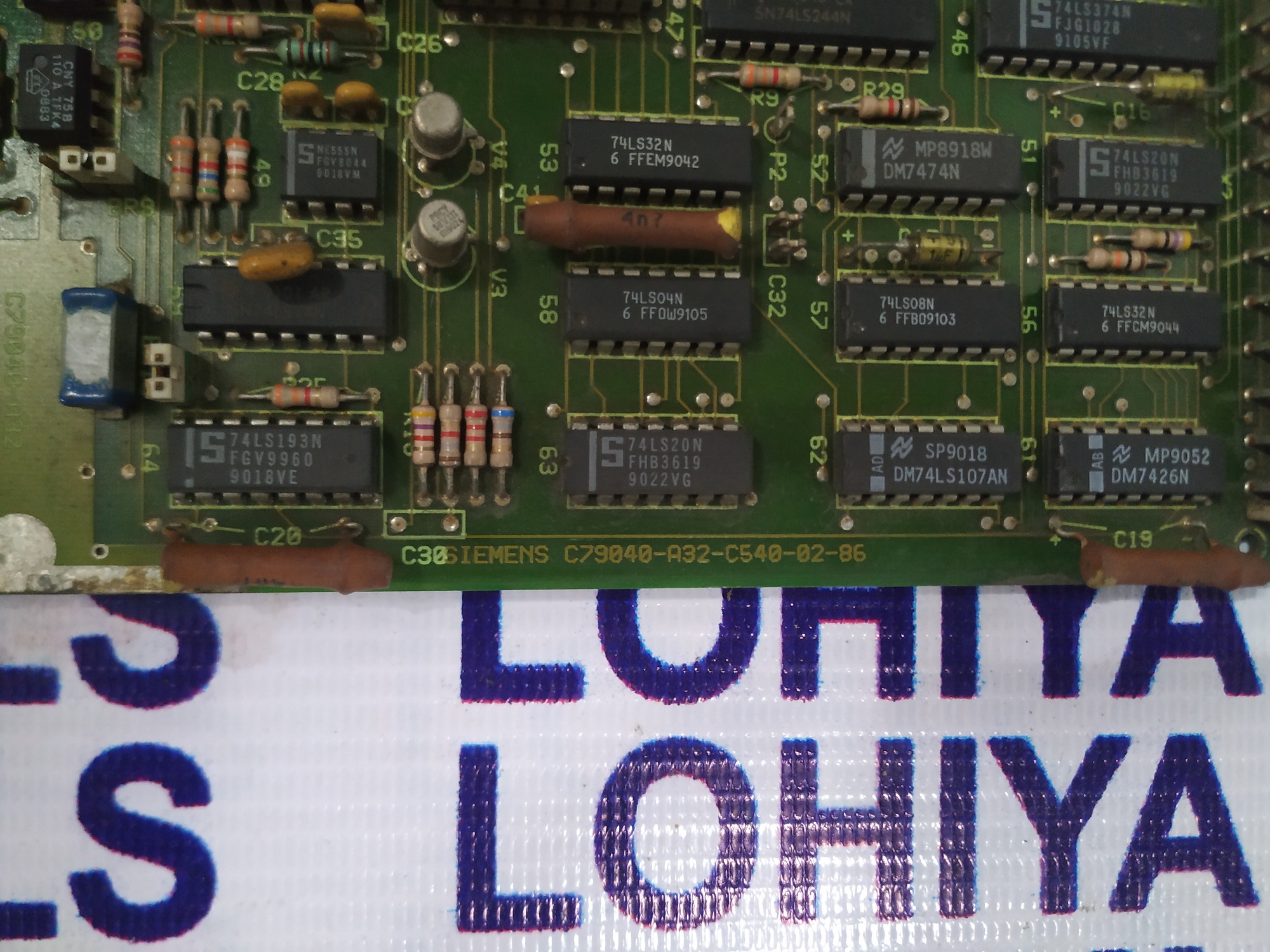 Siemens Pcb Circuit Board C79040-a32-c540-02-86
