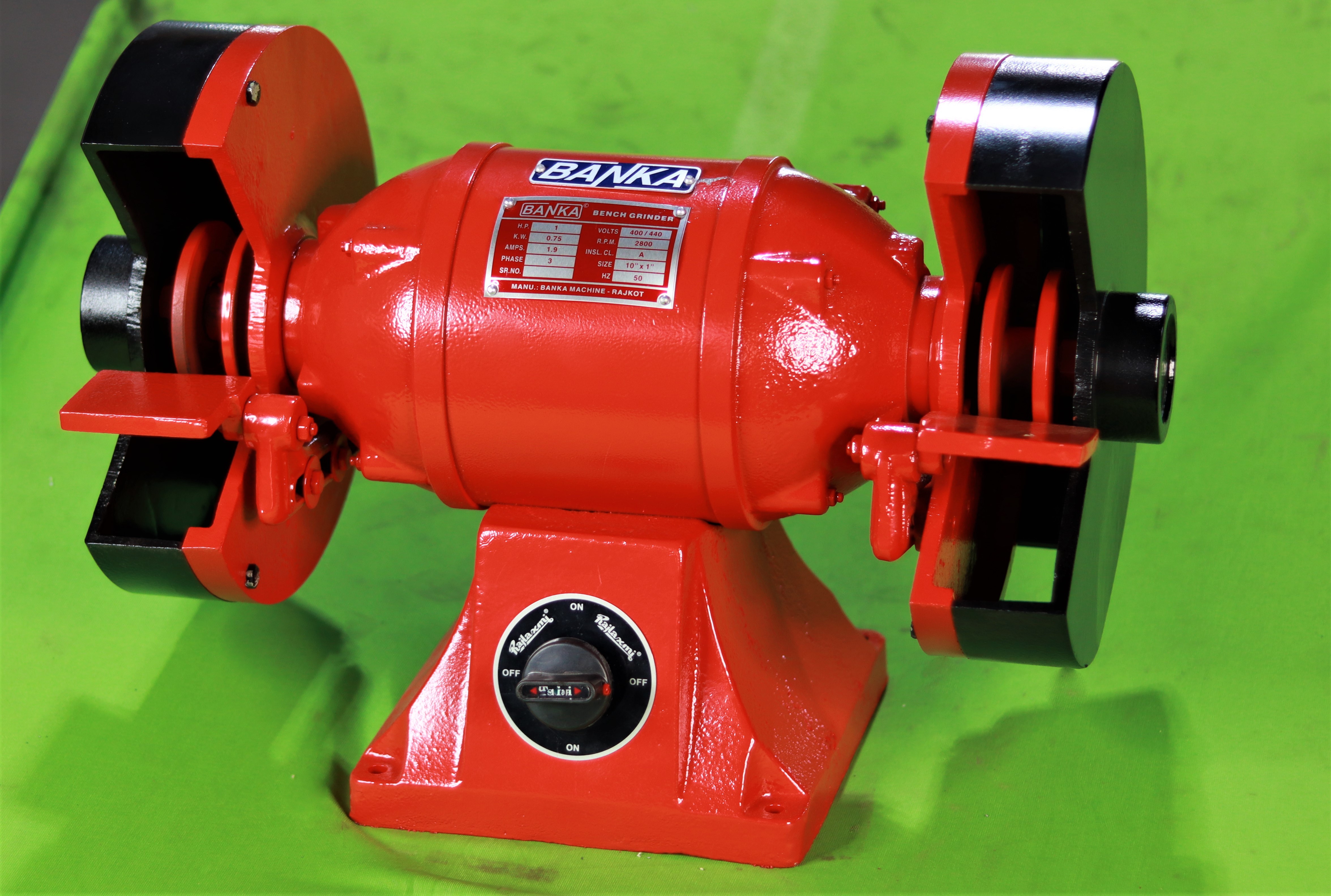 Heavy Duty Bench Grinders - Mild Steel & Cast Iron, Wheel Size 100-300mm, 0.25-2.0 Hp, 2800 Rpm | Durable, Maintenance Free, Quiet Operation, Versatile