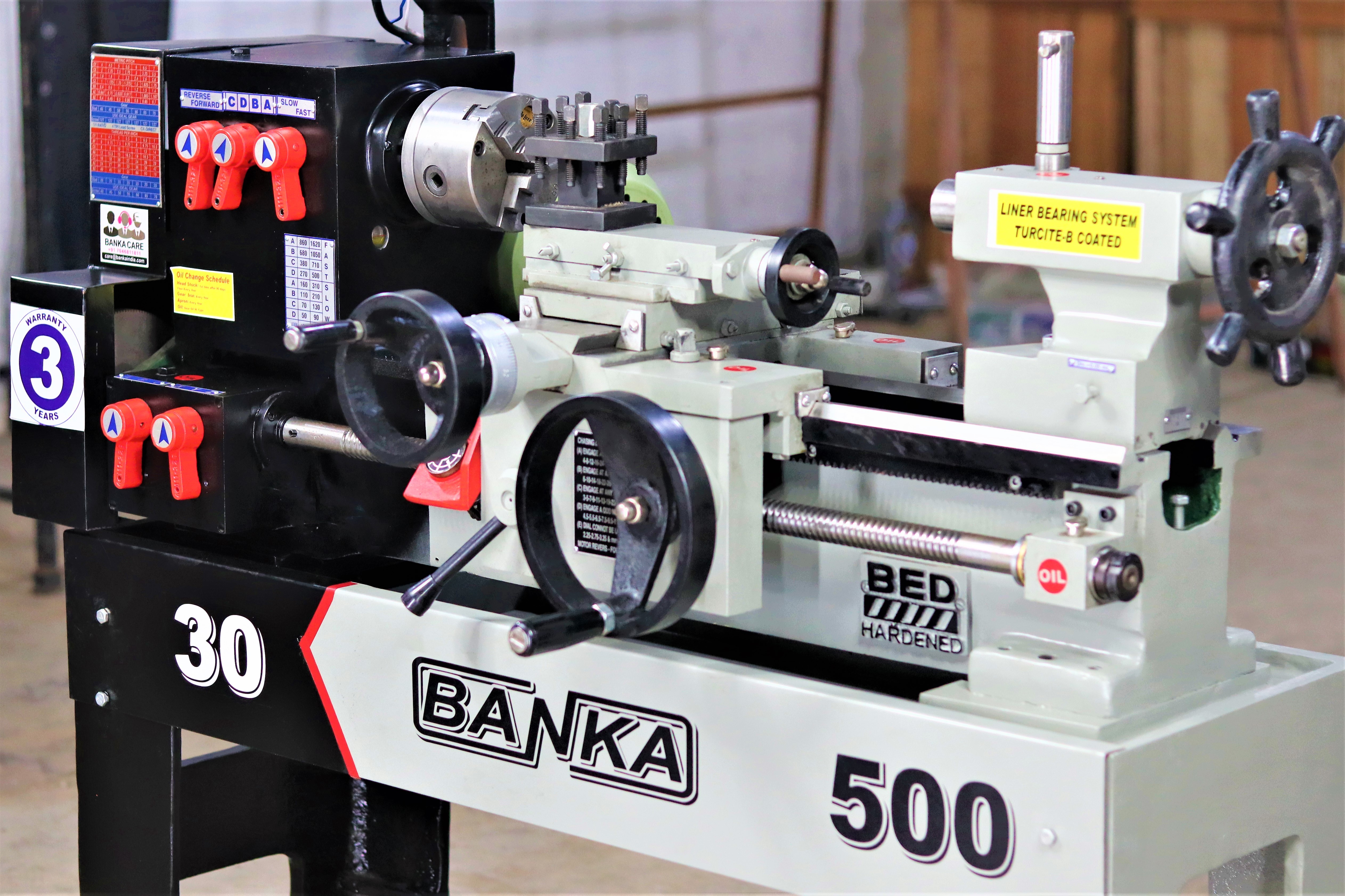 Semi Automatic Mini Lathe Bench Lathe