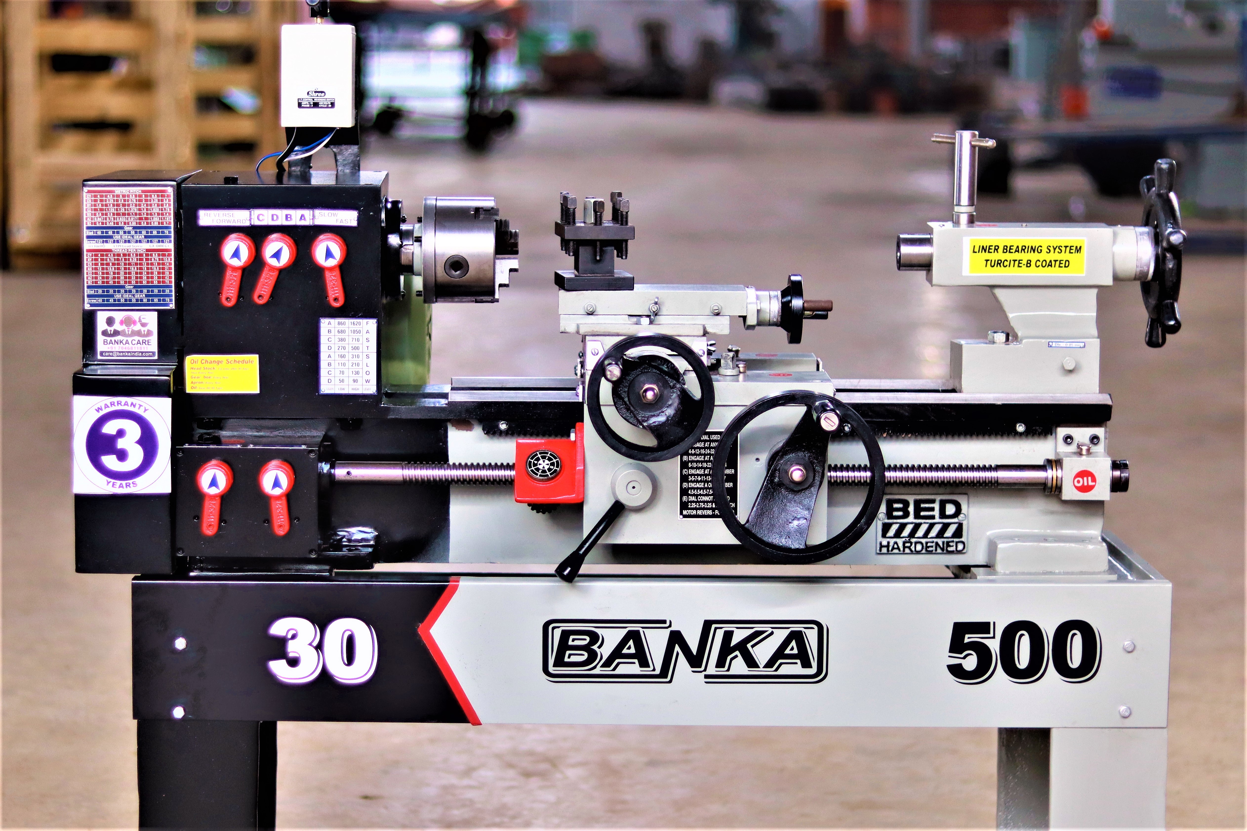Semi Automatic Mini Lathe Bench Lathe