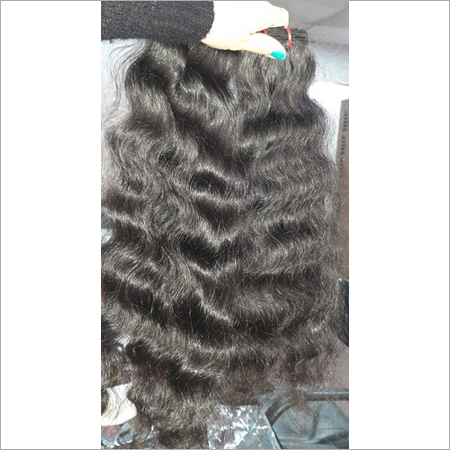 Indian Human Weft Hair - Color: Black