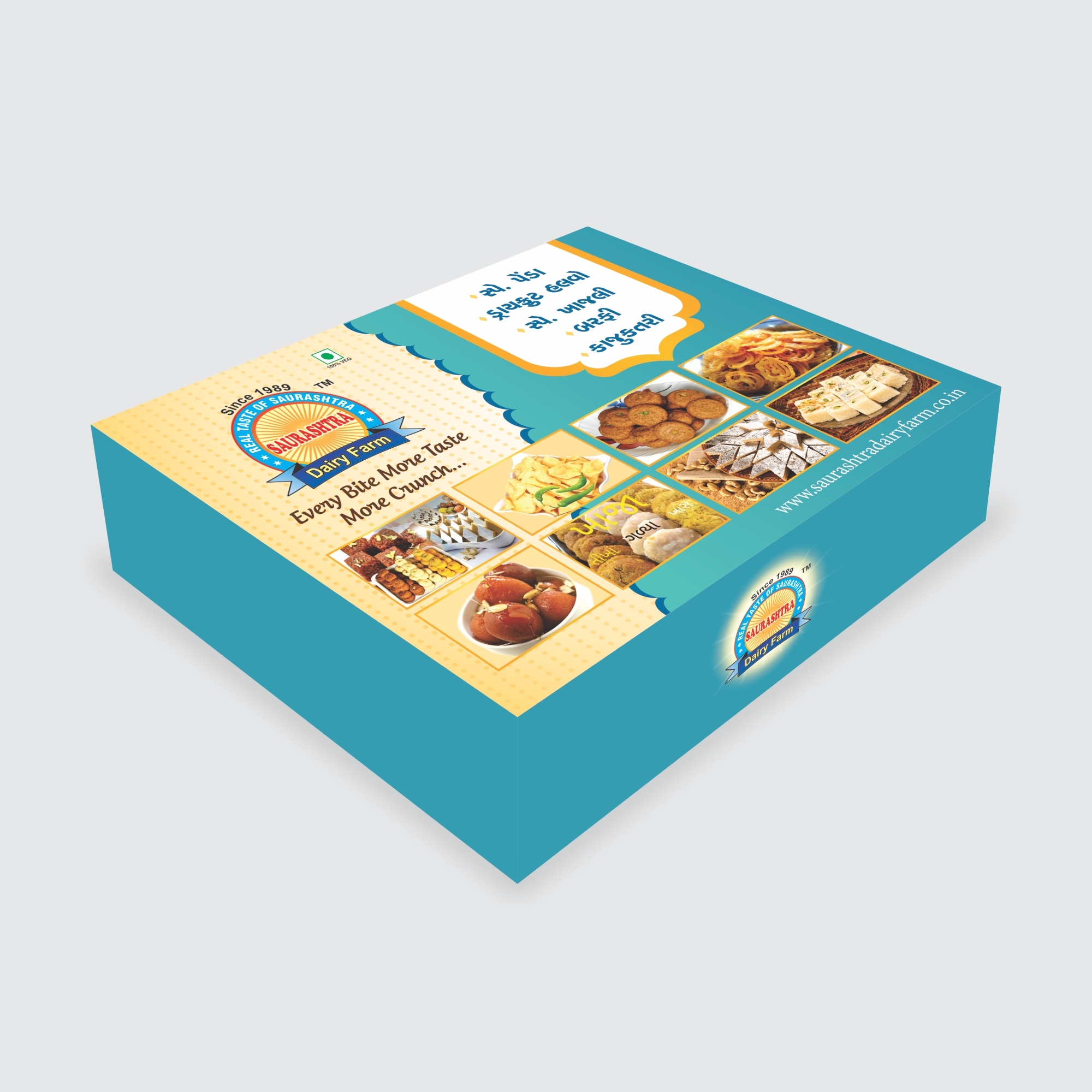 Toast Packaging Box - Color: Multicolor