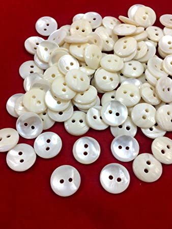 Riverstone Buttons - Color: Glass Color