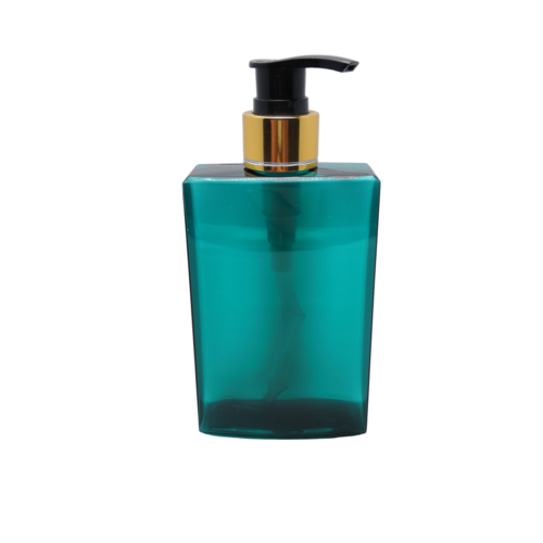 Premium Square Lotion Pump Bottles - PET Material, 100ml/300ml/500ml Capacity | Screen Printed Logo, Clear or Customized Color, Pump Sprayer Sealing