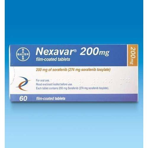 200mg Nexavar टैबलेट शेल्फ लाइफ: 2 साल
