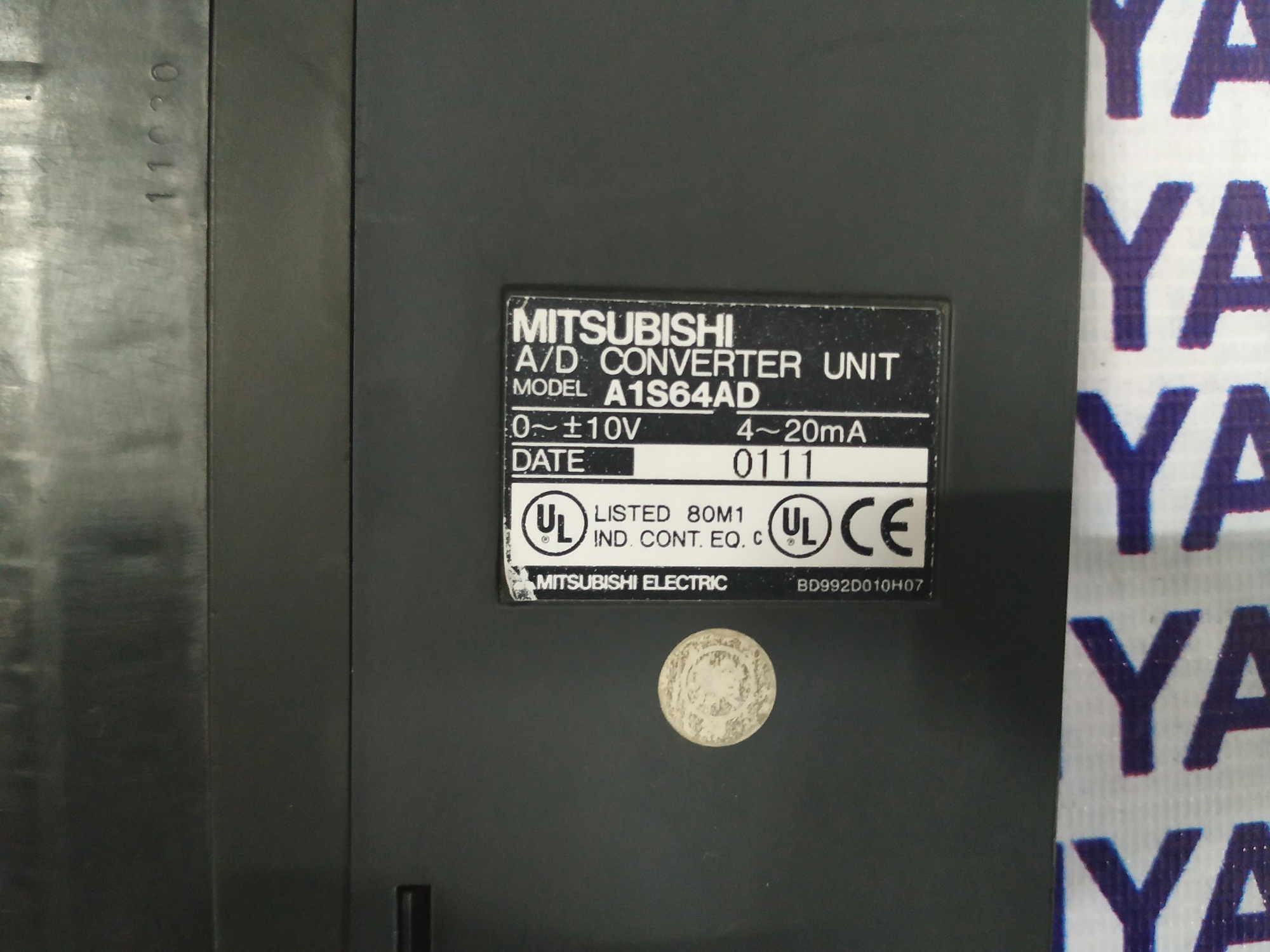 Mitsubishi Input Module A1s64ad