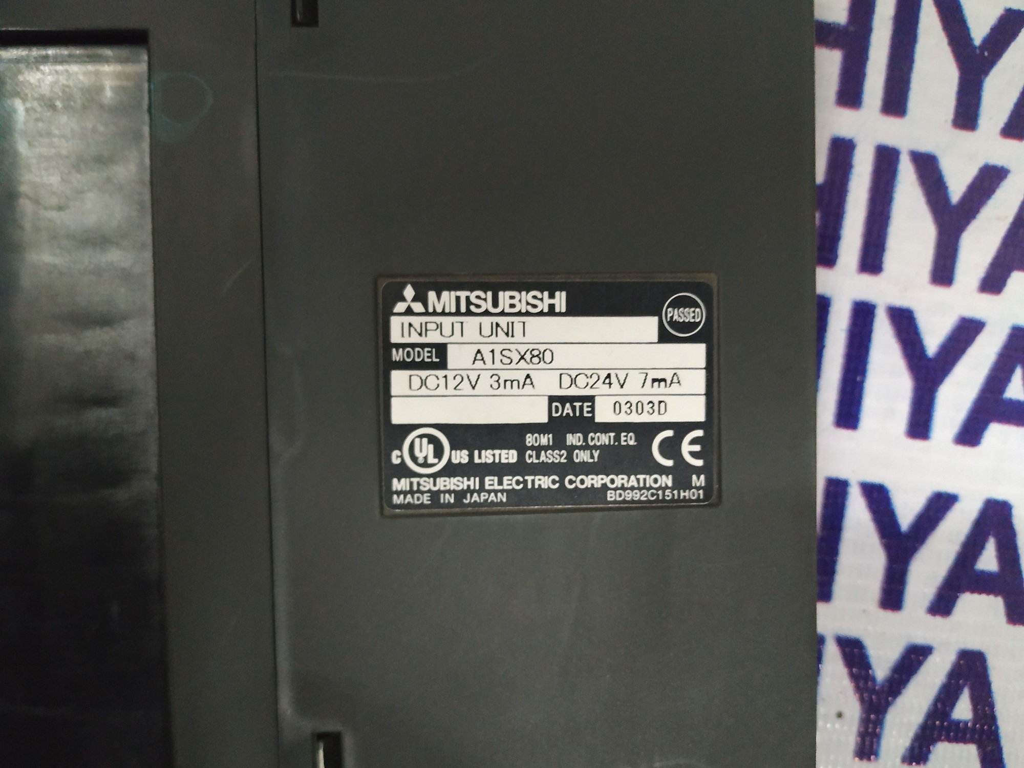 Mitsubishi Input Module A1sx80