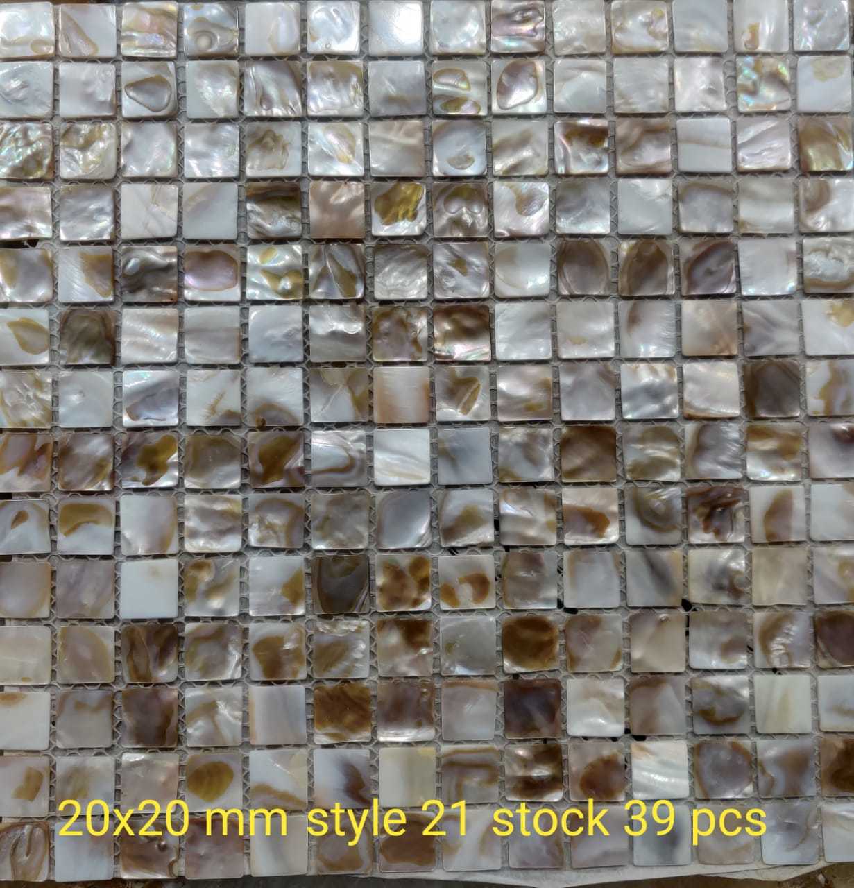 Mop Tiles - Color: White