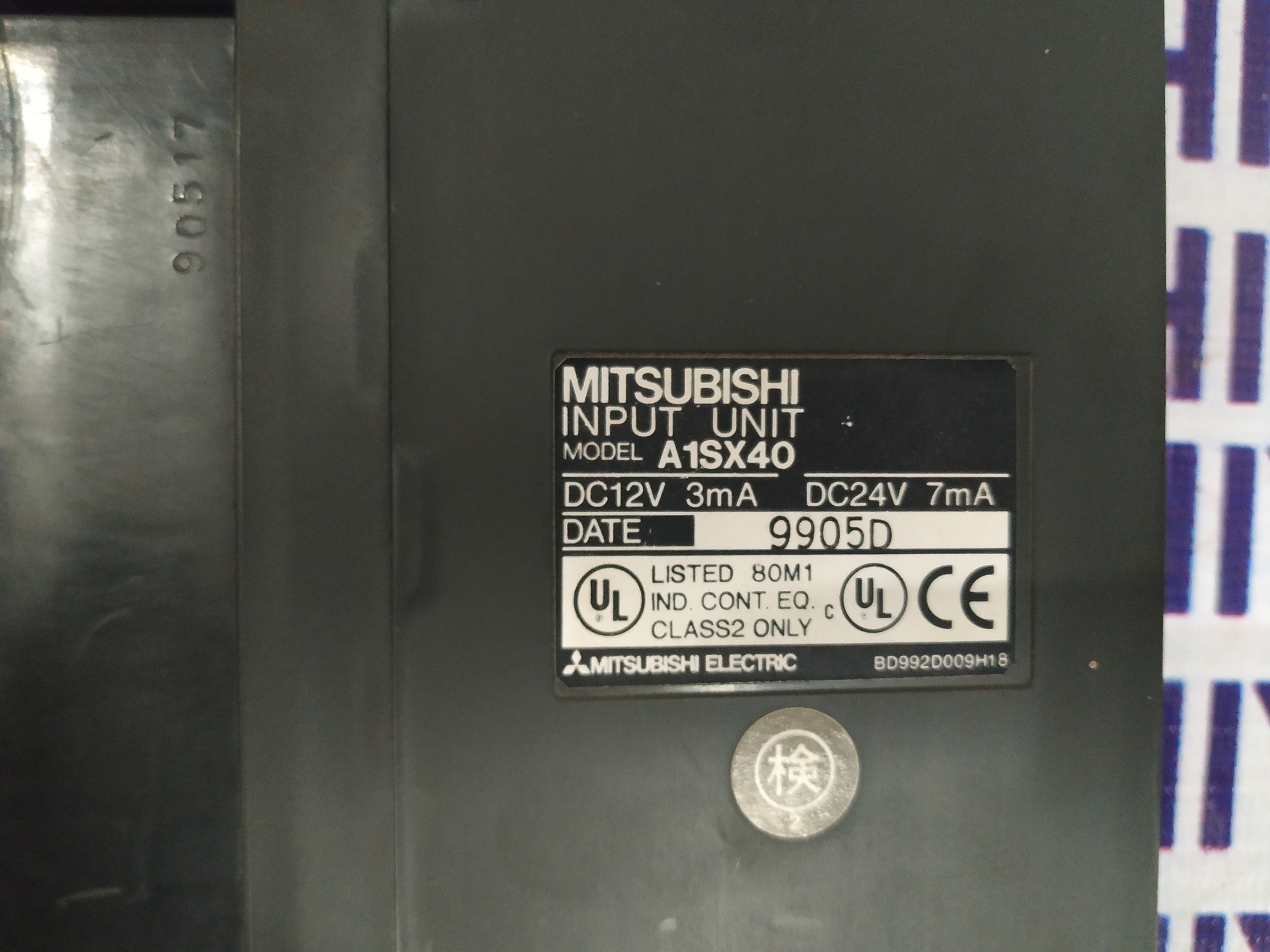 Mitsubishi Digital Input Module A1sx40