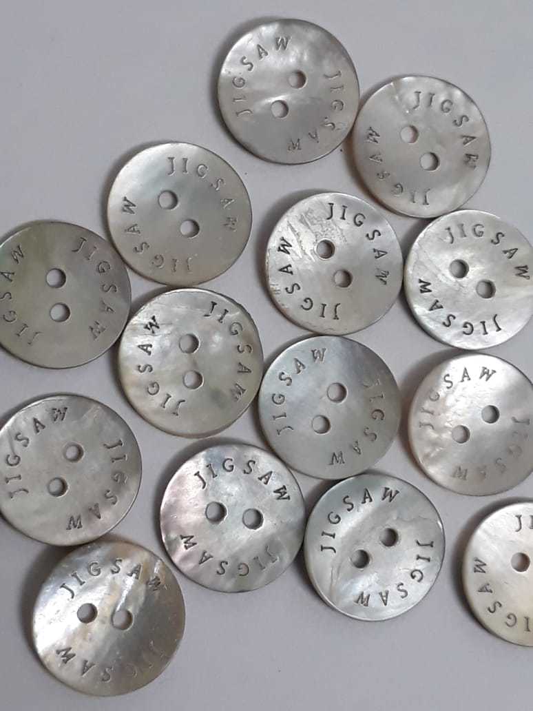 Laser Button - Color: Multi