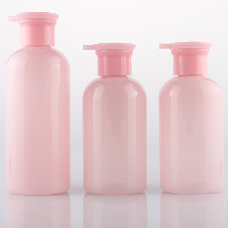 No Moq Square Lotion Pump Bottles - Petg Material, Available In 100ml, 300ml, 500ml Sizes | Clear Or Customized Color, Pump Sprayer Sealing Type, Screen Printing Logo