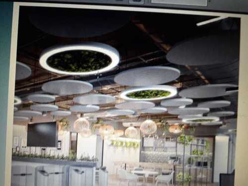 ध्वनिक विभाजन पैनल और दीवार