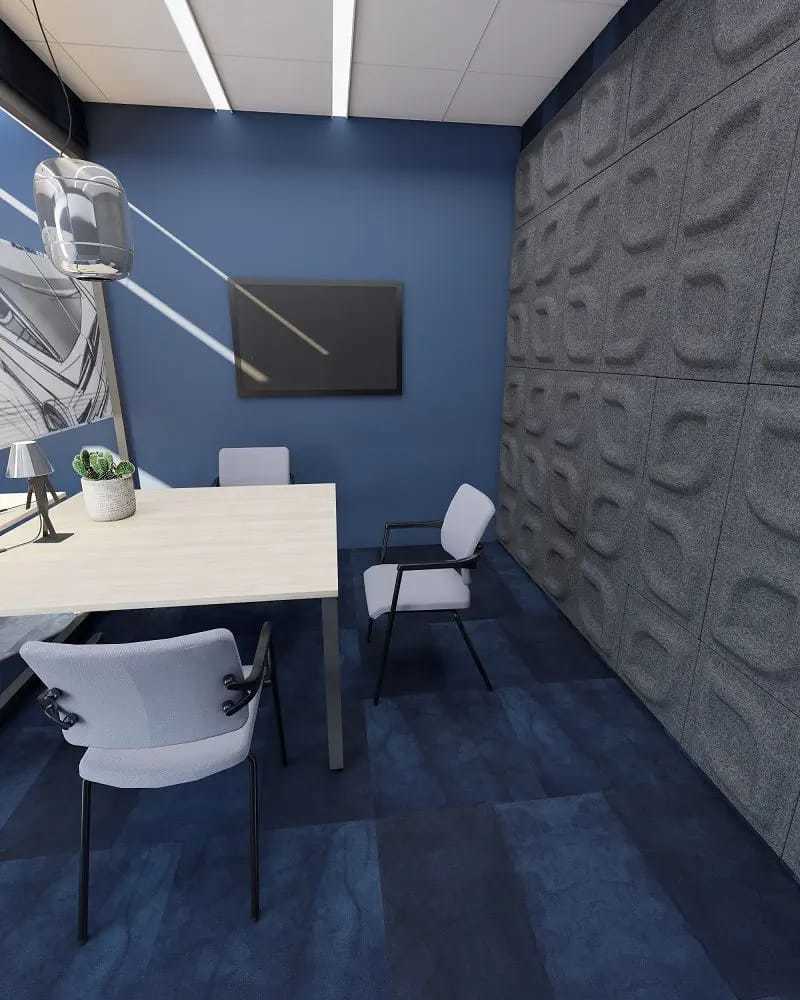 Acoustic Partition Panel And Wall