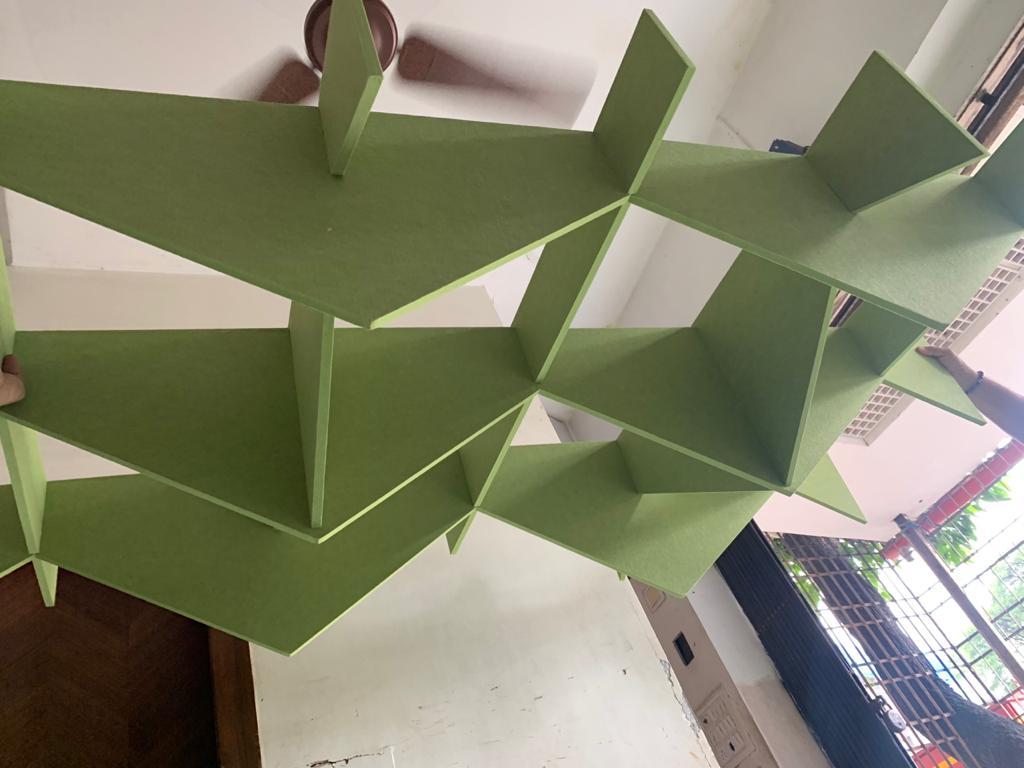 Acoustic Partition Panel And Wall