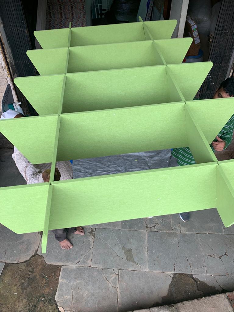 Acoustic Partition Panel And Wall