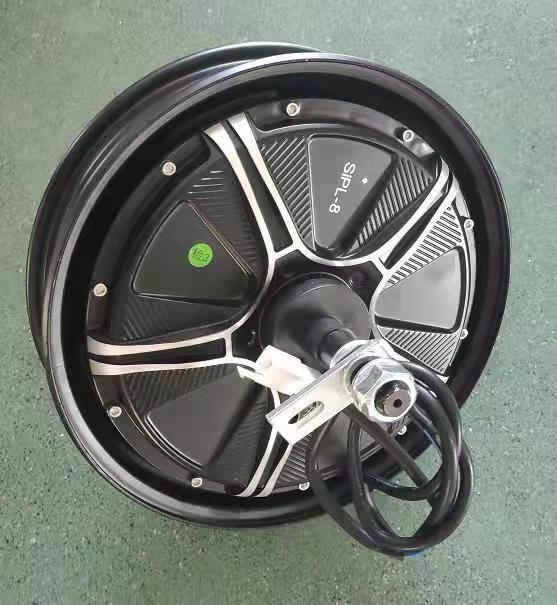 Black Hub Motor And Controller