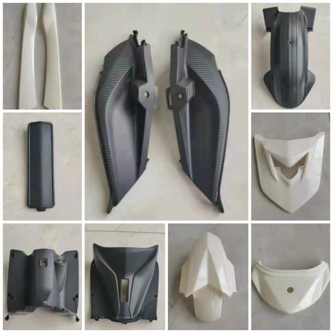 Gray Full Set Baking Paint Plastic Parts For Scooter