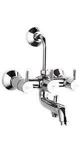 Wall Mixer - Stainless Steel, Standard Size | Bath Hardware Set With Standard Connection And Unique Shape