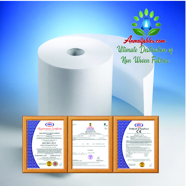 100% Polypropylene Melt Blown Nonwoven Filter Cloth - 175mm/240mm/260mm, Bfe 99.9%, Anti-aging, Tear-resistant, Quick Dry, Lightweight, Flame Retardant
