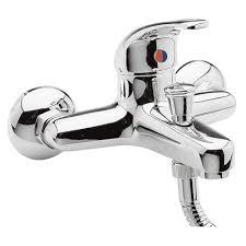 Single Lever Wall Mixer With Shower - Stainless Steel, Standard Size | Luxurious Design, Advanced Technology, Elegant Finish