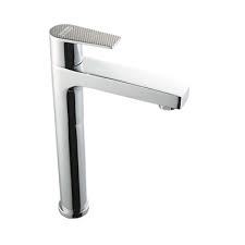 Single Lever Basin Mixer - Stainless Steel , Standard Size , Bath Hardware Set