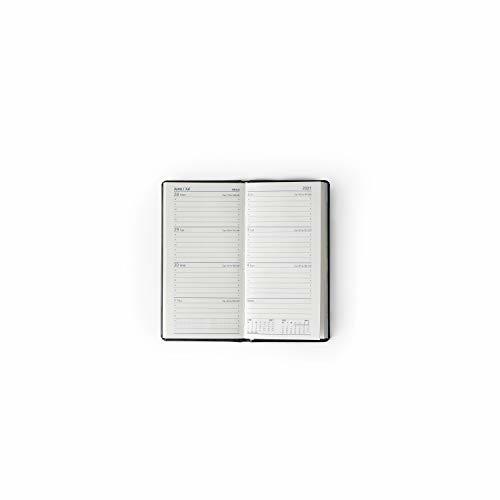 Comma Weave Pocket Diary 2022 - Small Size - (Black And Red) Sewing Binding