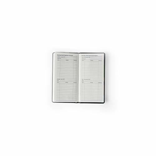 Comma Weave Pocket Diary 2022 - Small Size - (Black And Red) Sewing Binding