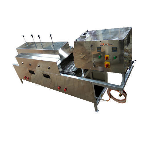 Automatic Roti Making Machine - Stainless Steel, Rectangular Shape | High Efficiency, High Quality, 250 kg Weight