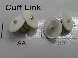 Clothing Buttons - Color: White Color