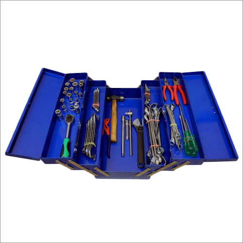 Tool Box With Assorted Tools