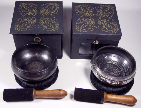 Brass Singing Bowel Gift Set