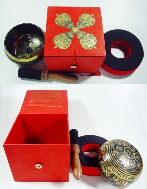 Brass Singing Bowel Gift Set