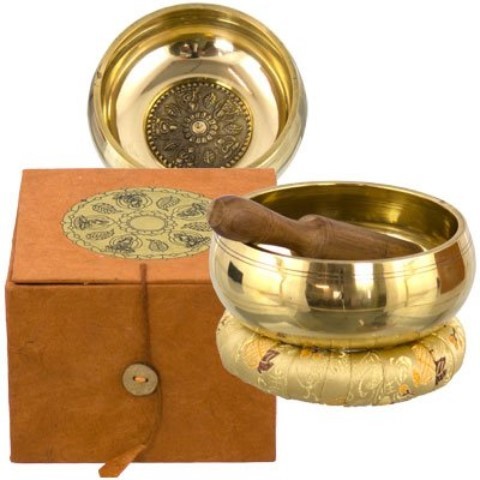 Brass Singing Bowel Gift Set
