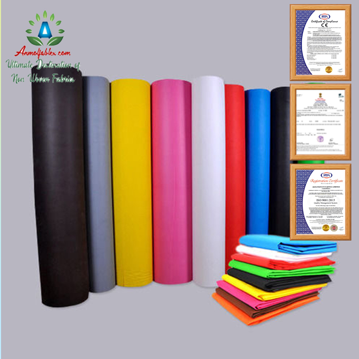 Multicolor Factory Supply High Quality Spunbond Polypropylene Nonwoven Fabric Customized Rolls