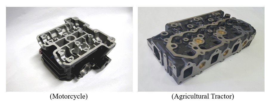 Cylinder Head - Dohc 1-6 Cylinder Gasoline & Diesel, Valve Seat & Guide Integration, Low Pressure Aluminum Casting
