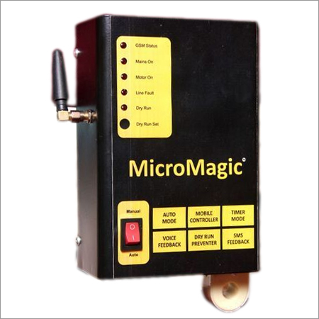 Mobile Auto Switch - High Protection Level | Black Color, Remote Operation, Smart Timer, Password Protection
