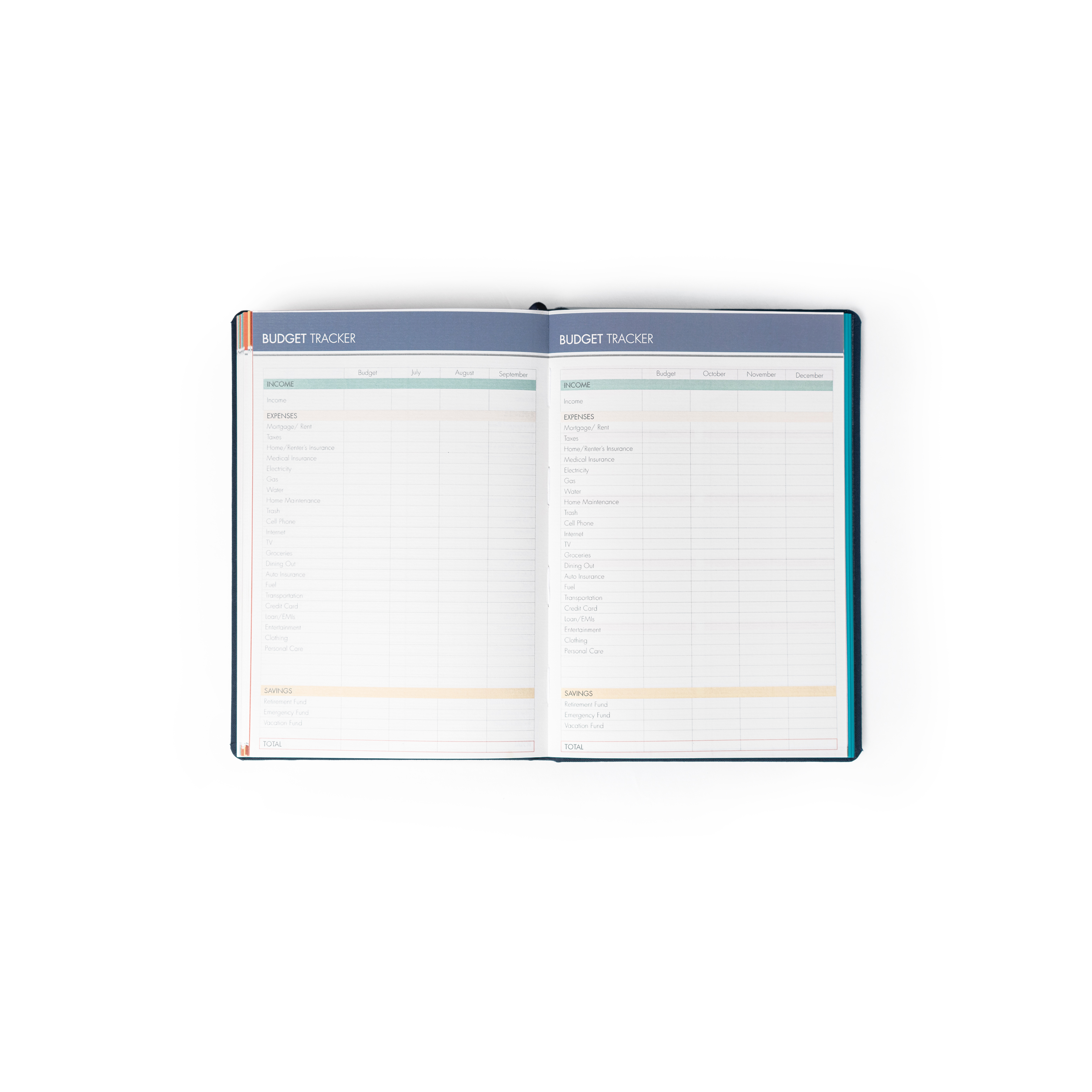 Comma Everything Planner 2022 - A5 Size Sewing Binding