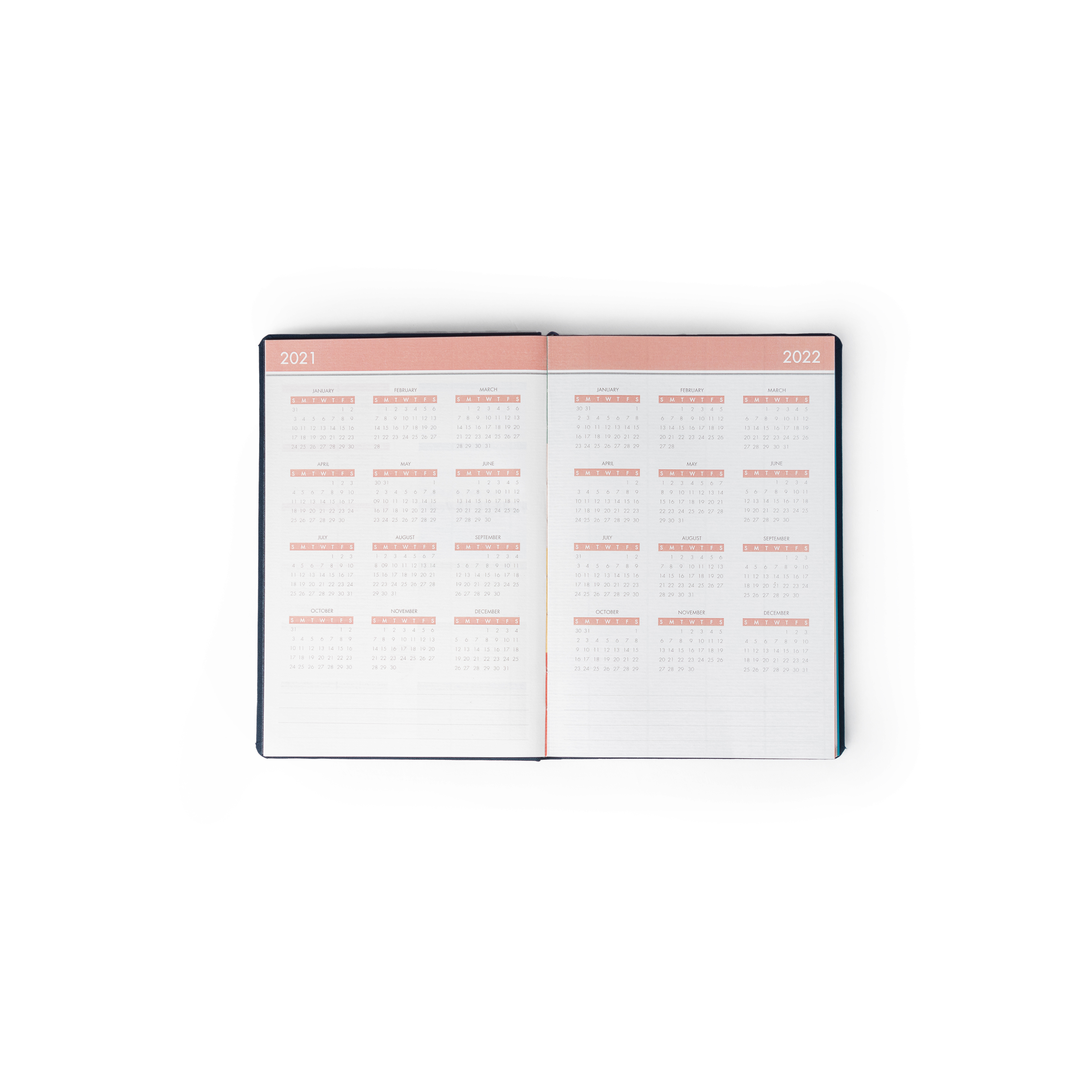 Comma Everything Planner 2022 - A5 Size Sewing Binding