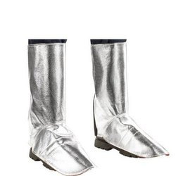 Aluminized Fiberglass Leg Guard Gender: Unisex