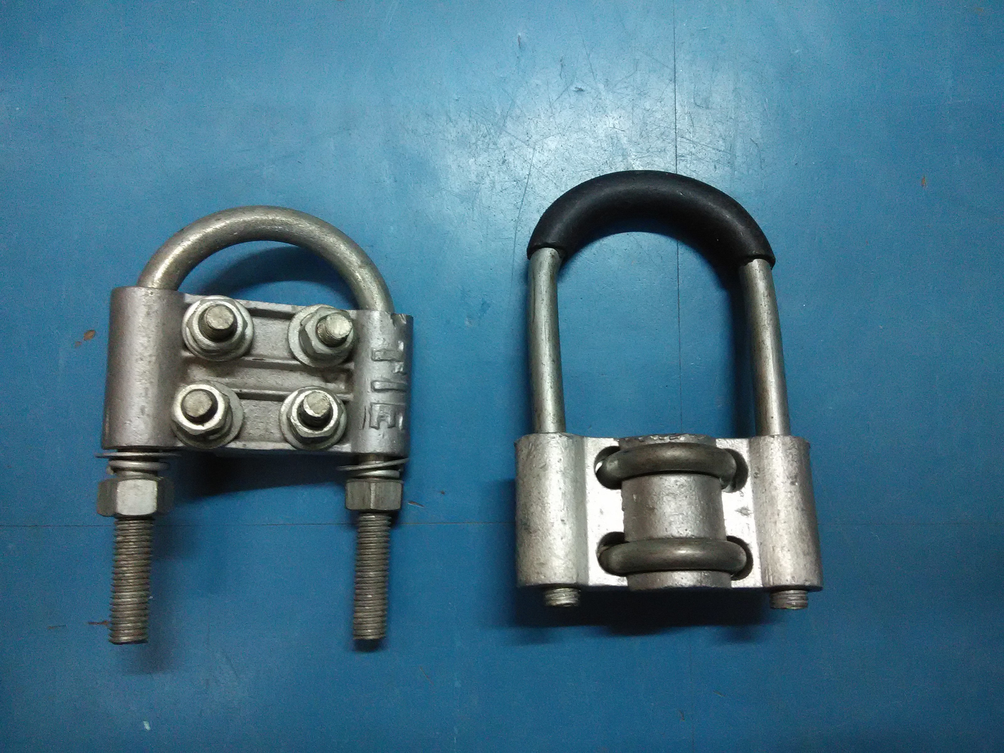 Anchoring And Dead End Clamps Application: Pole Line Fittings
