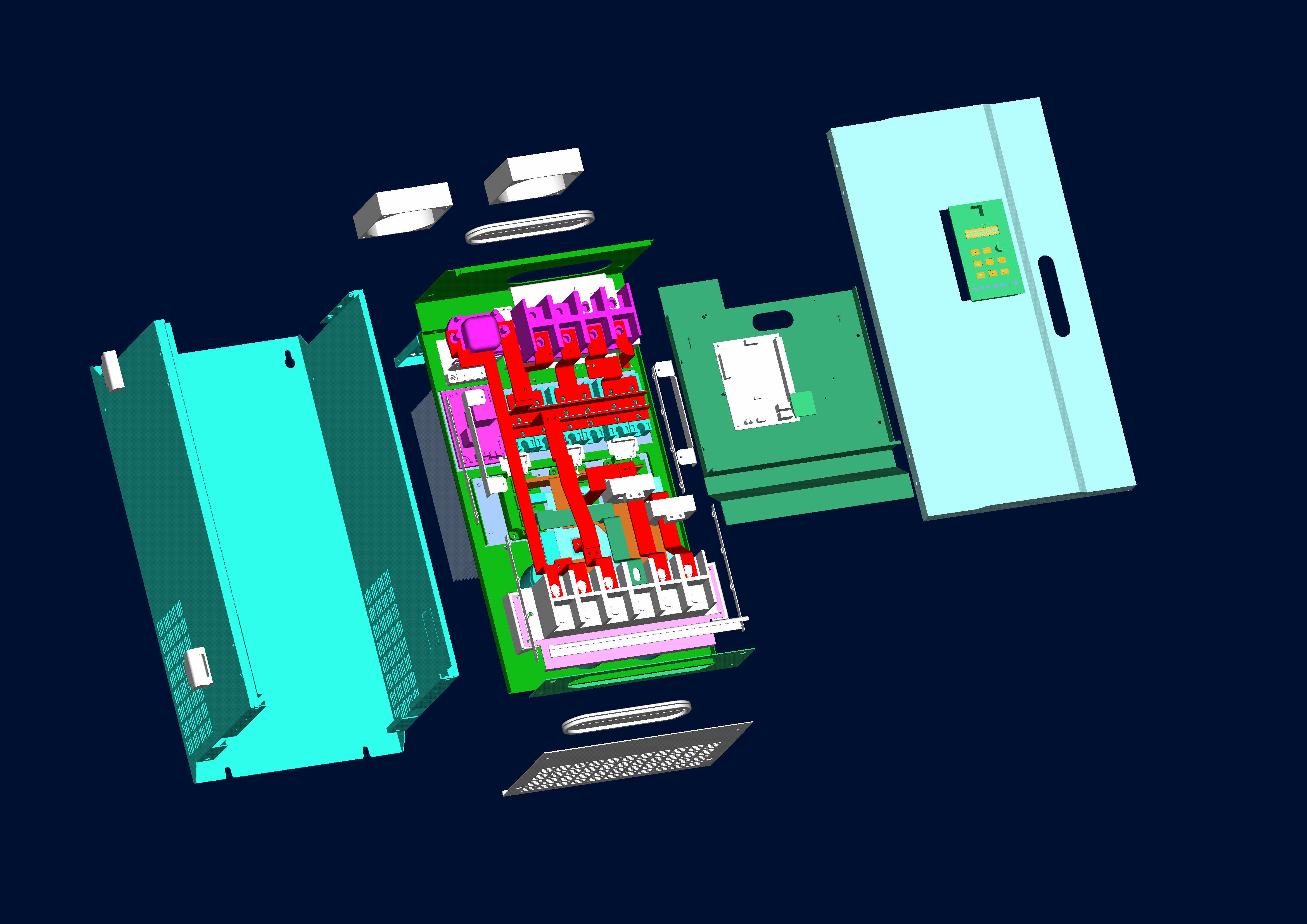 Black 7.5kw High Quality Variable Frequency Drives With Infineon Igbt