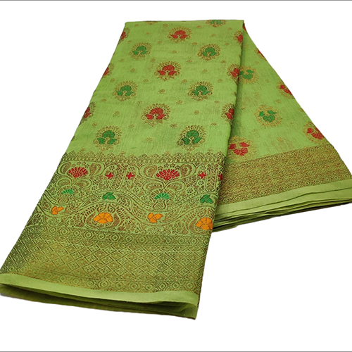 Casual Ladies Silk Cotton Sarees