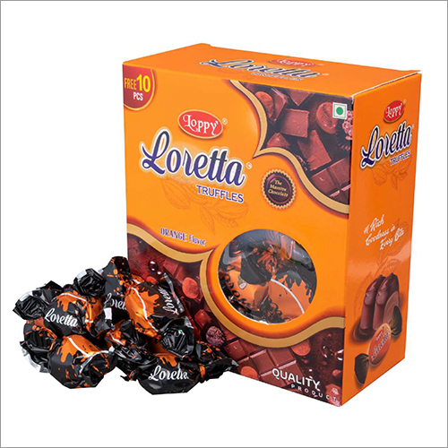 Orange Flavour Loretta Truffles Chocolate