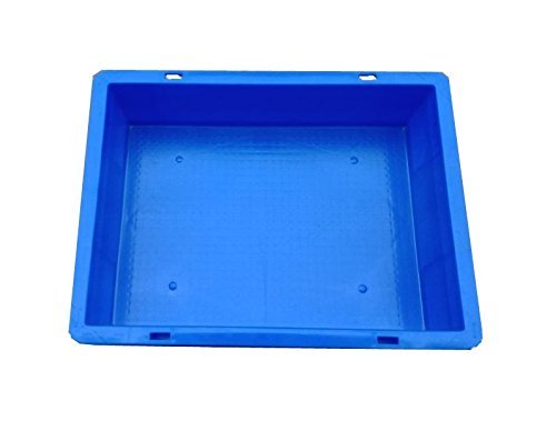 Crate Blue Scl 400x300x100 100000381 - Plastic Crate 400x300x100mm | Dynamic Load Capacity 90kg, Durable Design For Efficient Material Handling