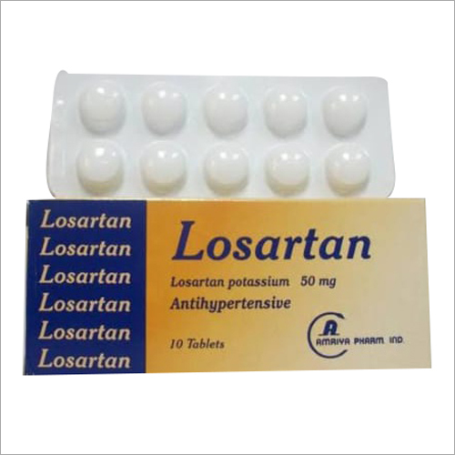 Losartan Potassium Tablets - Antihypertensive General Medicine for Aged Persons, Promotes Blood Supply, Recommended Dosage by Doctor